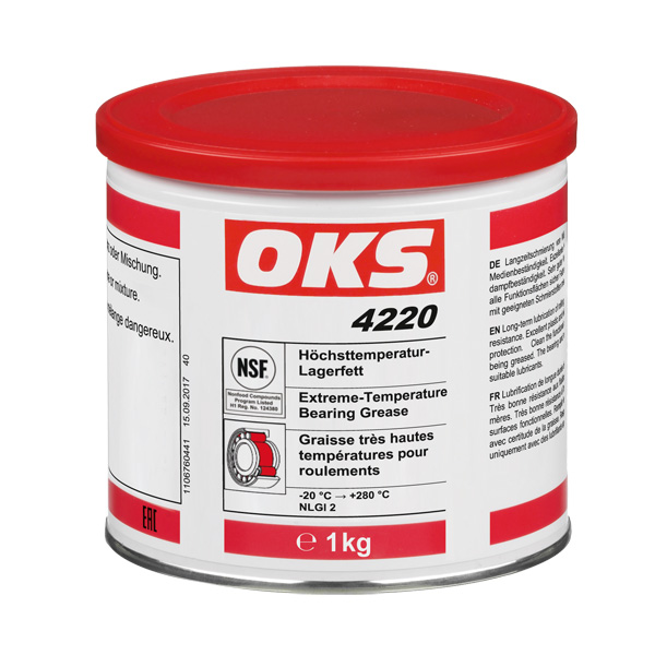 OKS 4220 - Unsoare pentru temperaturi foarte inalte | Lubrifianti OKS pentru industria alimentara