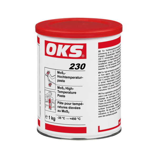 OKS 230 - Pasta pentru temperaturi inalte cu bisulfura de molibden | Lubrifianti OKS pentru intretinere si montaj