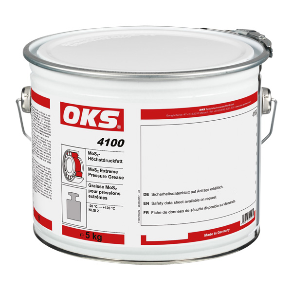 OKS 4100 - Unsoare pentru temperaturi extreme cu MoS2  | Lubrifianti OKS pentru intretinere si montaj