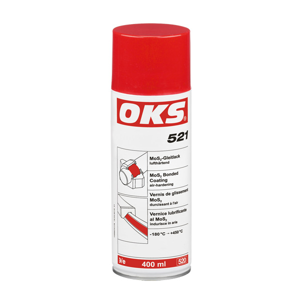 OKS 521 - Lac acoperire si lipire prin uscare cu bisulfura de molibden | Lubrifianti OKS pentru intretinere si montaj