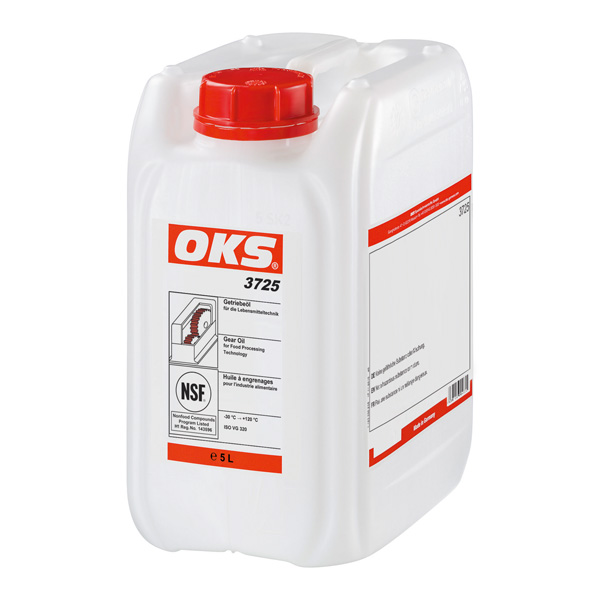 OKS 3725 - Ulei sintetic angrenaje ISO VG 320 pentru industria alimentara | Lubrifianti OKS pentru industria alimentara