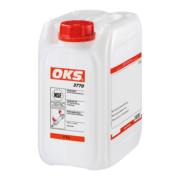 OKS 3770 - Ulei hidraulic sintetic ISO VG46 pentru industria alimentara | Lubrifianti OKS pentru industria alimentara